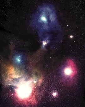 [M4 and Rho Ophiuchi nebulae]